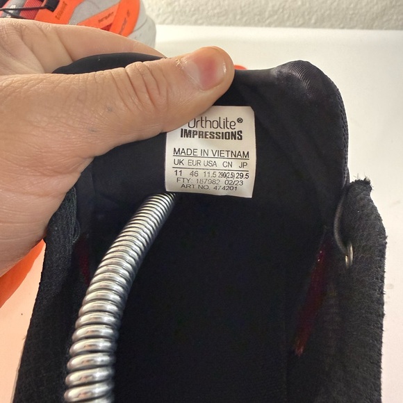 Salomon Red and Orange Athletic Shoes for Men - Picture 11 of 11